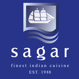 Sagar Restaurant & Takeaway logo.